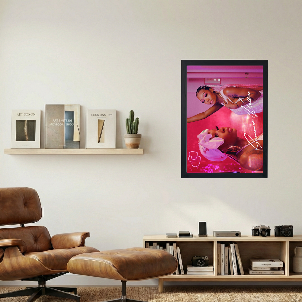 Summer Walker 'Over It' Poster - Mockup 1