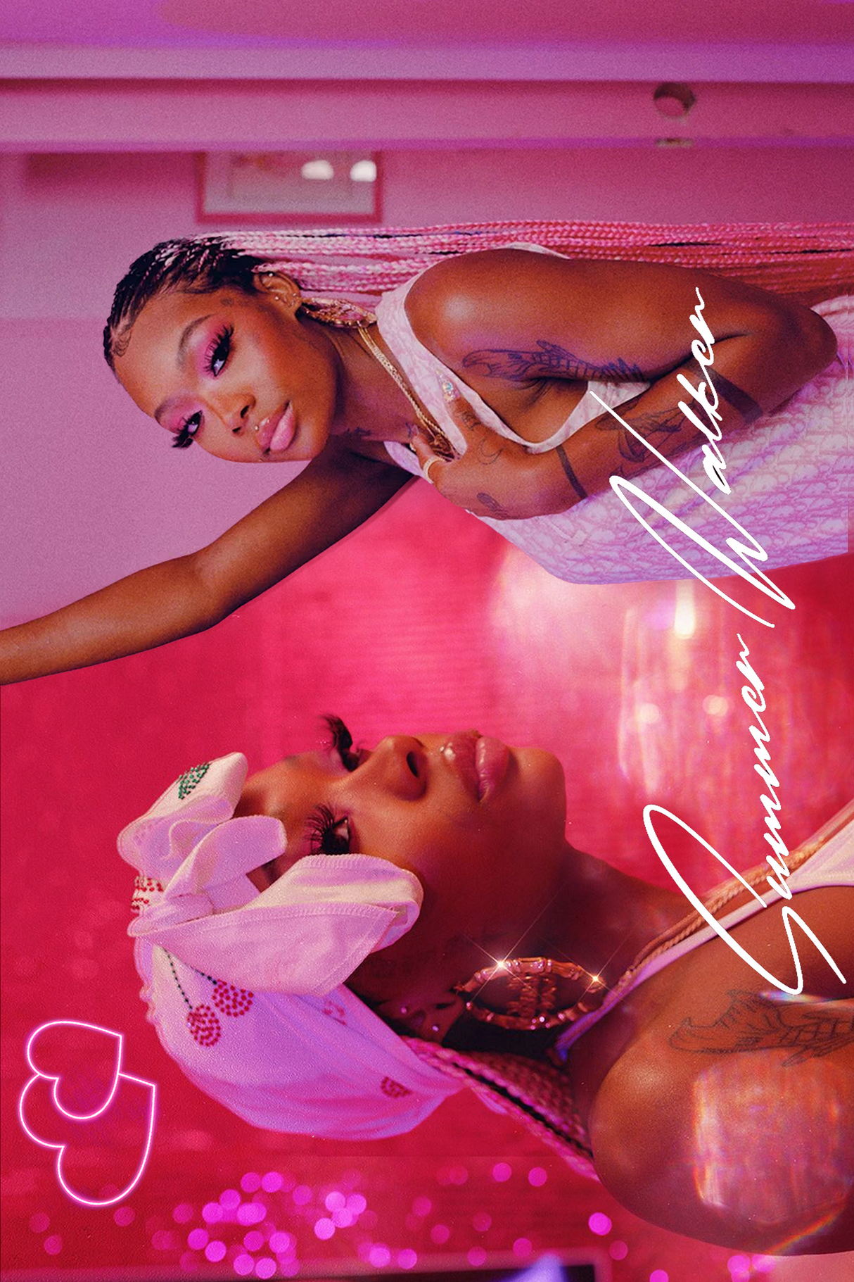 Summer Walker 'Over It' Poster - Mockup 1