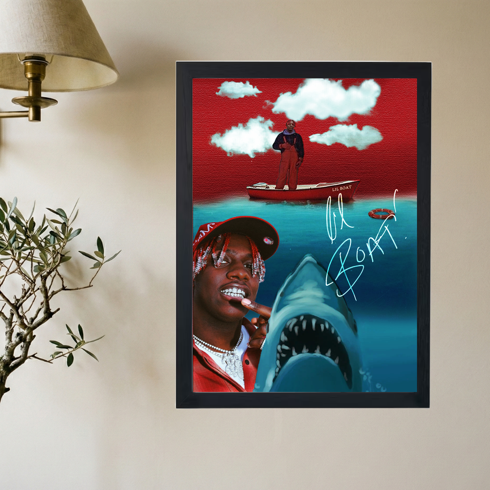 Lil Yachty 'Boat Boy' Poster - Mockup 2