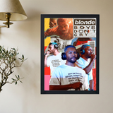 Frank Ocean 'Boys Don't Cry' Collage Poster - Mockup 2