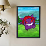 Playboi Carti x Pokmon 'Vamp Gengar' Poster - Mockup 2