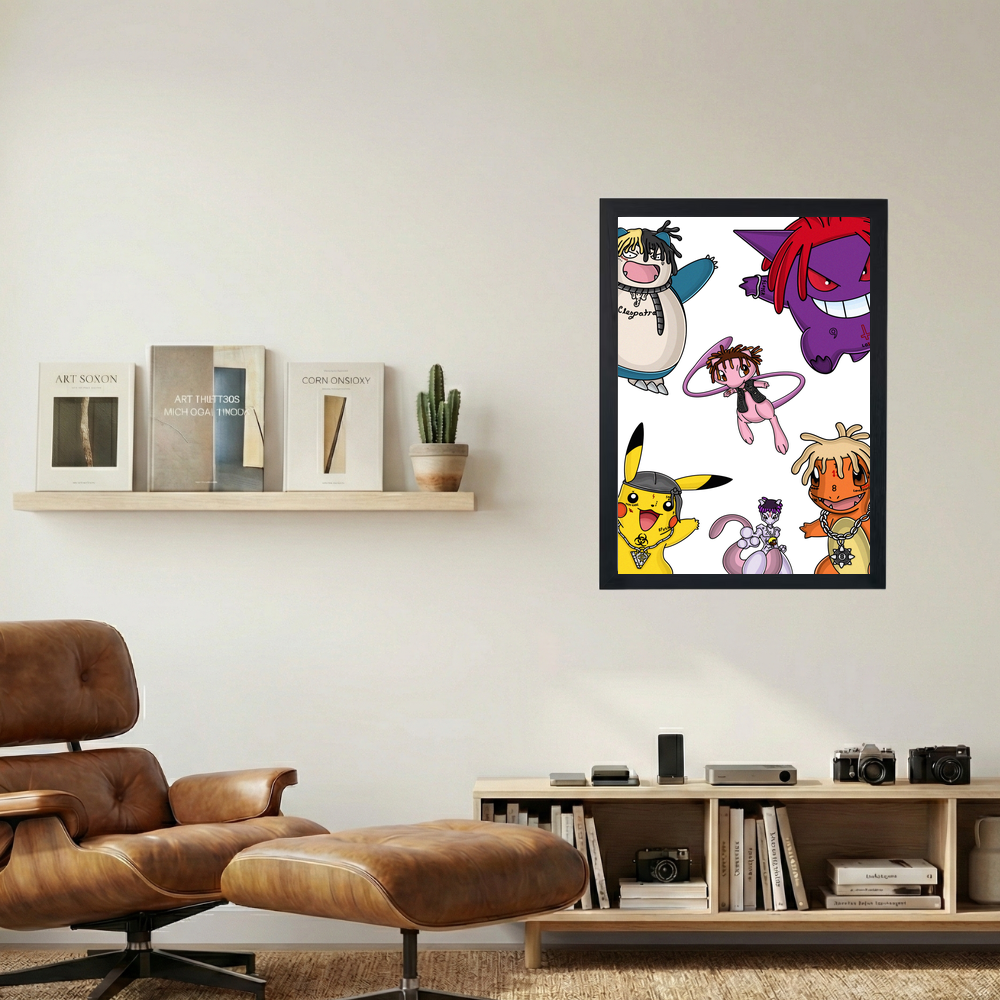 Pokmon Rappers Poster - Mockup 1