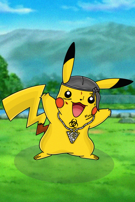 Ski Mask x Pokmon 'Slump God Pikachu' Poster