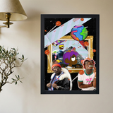 Lil Uzi Vert 'From Outer Space' Collage Poster - Mockup 2