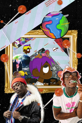 Lil Uzi Vert 'From Outer Space' Collage Poster