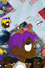 Lil Uzi Vert 'No Misses Collaged' Poster
