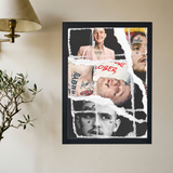 Lil Peep 'Scrapbook' Collage Poster - Mockup 2
