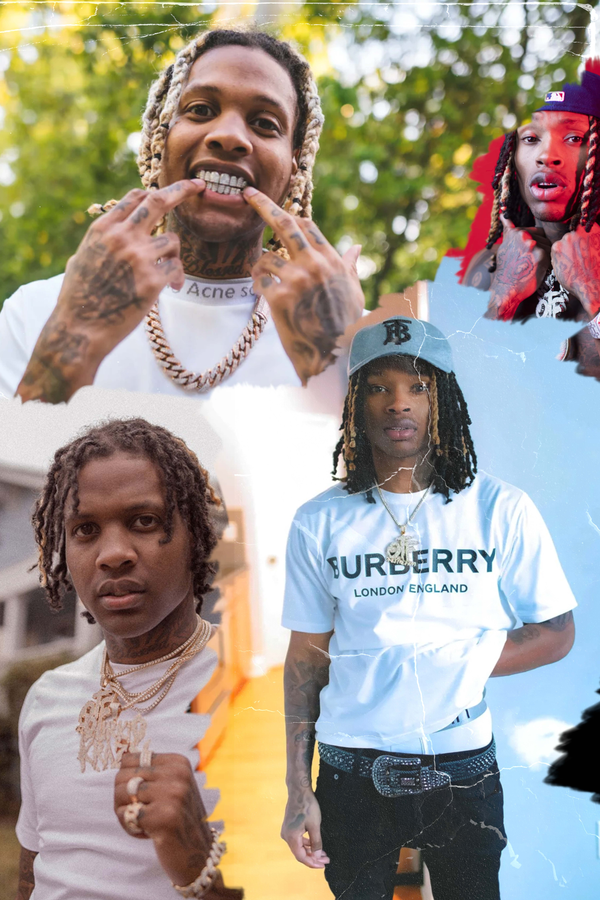Lil Durk x King Von Collage Poster