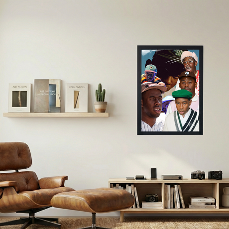 Tyler, The Creator 'Fleur' Collage Poster - Mockup 1