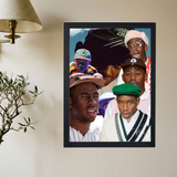 Tyler, The Creator 'Fleur' Collage Poster - Mockup 2