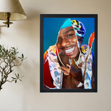 Dababy 'Scrapbook' Collage Poster - Mockup 2