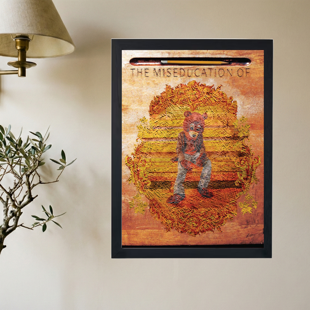 Kanye West x Lauryn Hill 'The Miseducation of Ye' Poster - Mockup 2