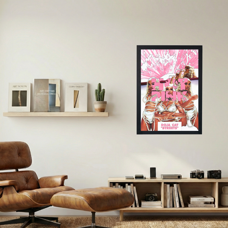 Doja Cat 'Hot Pink' Poster - Mockup 1