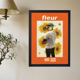 Tyler, The Creator x Frank Ocean 'Blond Fleur' Poster - Mockup 2