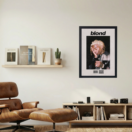 Playboi Carti x Blonde Poster - Mockup 1