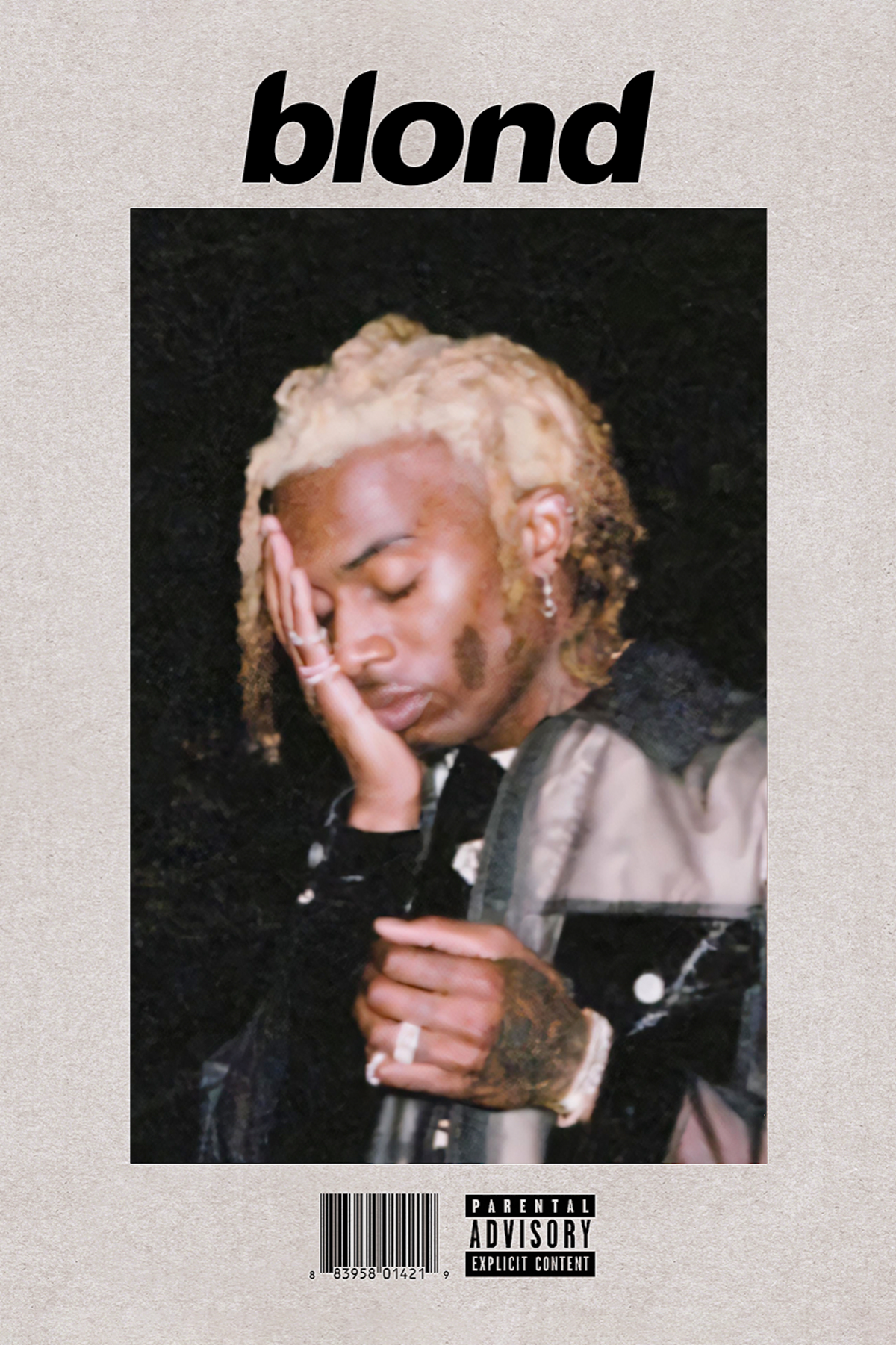 Playboi Carti x Blonde Poster