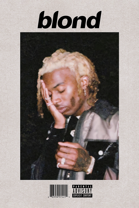 Playboi Carti x Blonde Poster