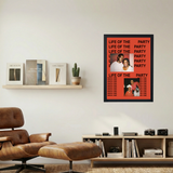 Kanye West 'Life of the Party' Poster - Mockup 1