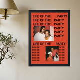 Kanye West 'Life of the Party' Poster - Mockup 2