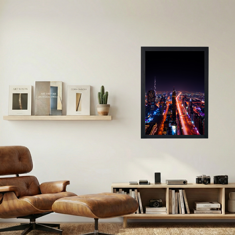 Dubai Nights Poster - Mockup 1
