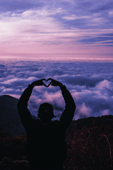 Mountain Top Cloudz Poster