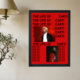 Playboi Carti 'Life Of' Poster - Mockup 2
