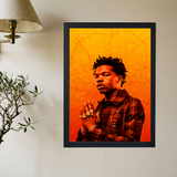Lil Baby 'ATL Hero' Poster - Mockup 2
