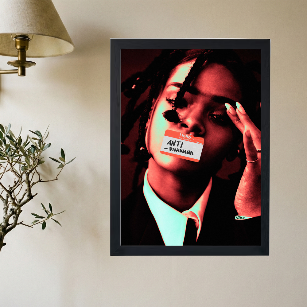 Rihanna 'My Name Is' Poster - Mockup 2
