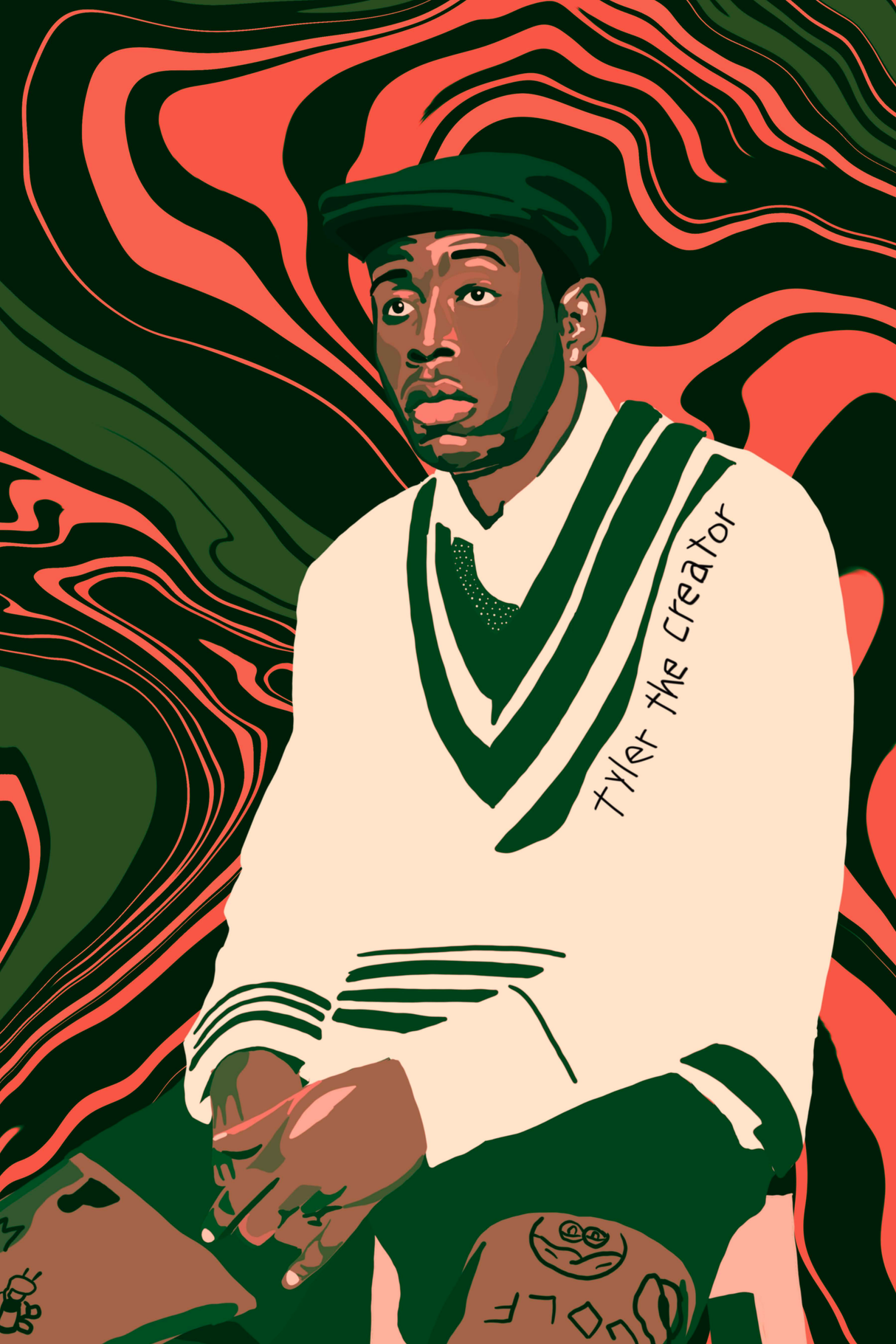 Tyler the Creator 'Candid' Poster