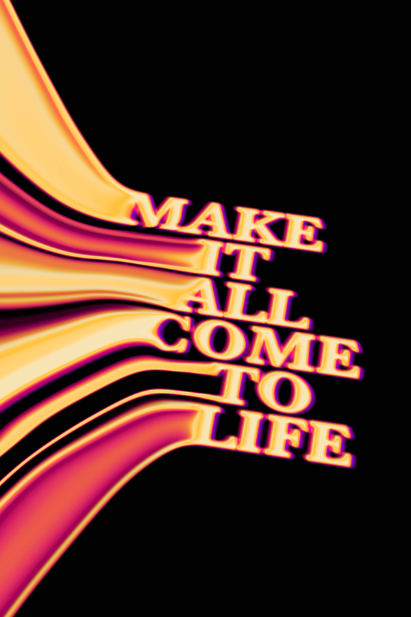 Kanye West 'Come To Life Quoted' Poster