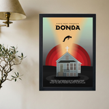 Kanye West 'Donda Promo' Poster - Mockup 2