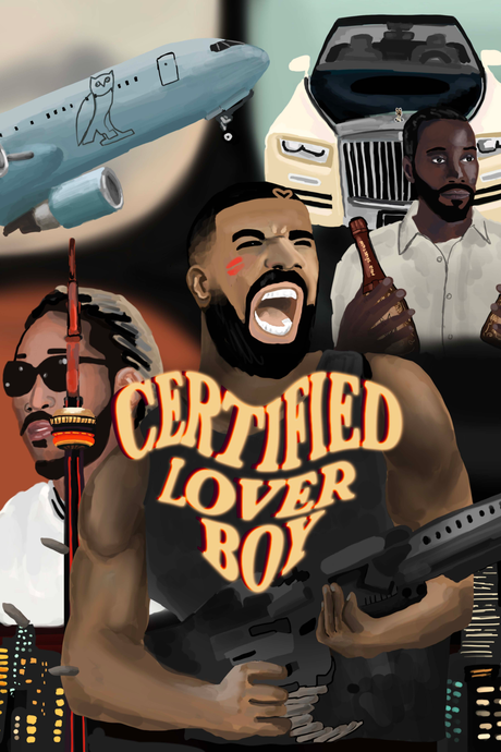 Drake 'CLB on Disc' Poster