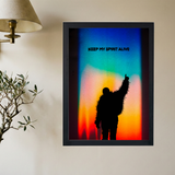 Kanye West 'Keep My Spirit Alive' Poster - Mockup 2