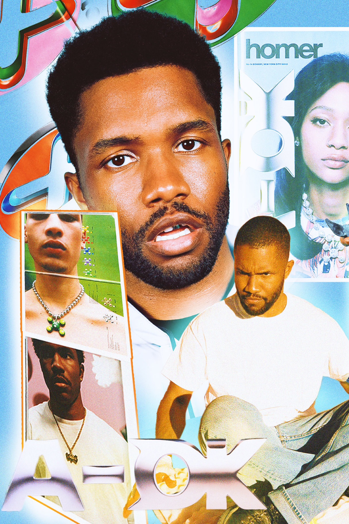 Frank Ocean 'Homer' Poster