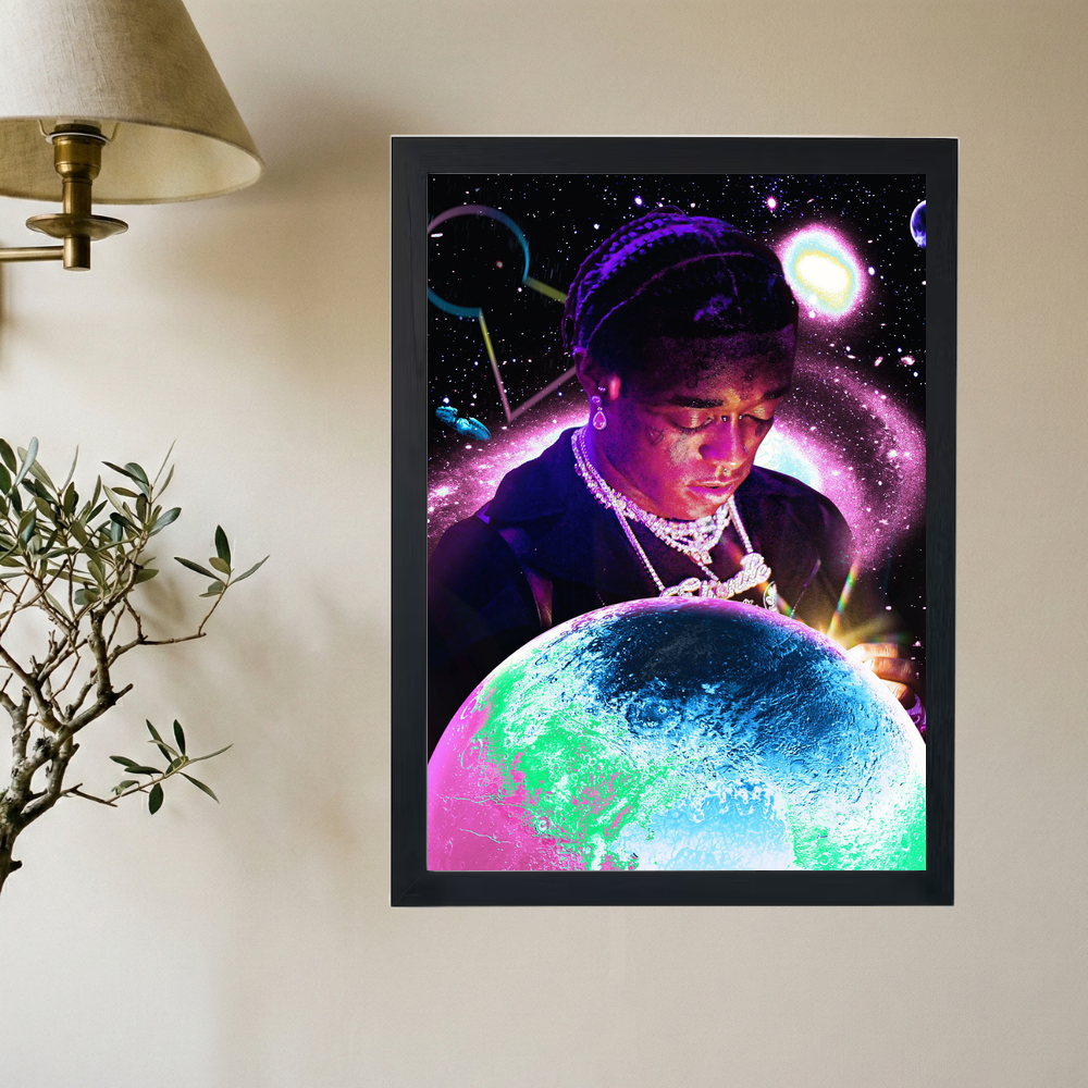 Lil Uzi Vert 'Vs The Eternal World' Poster - Mockup 2