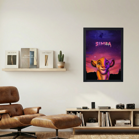 Lion King 'Acid Rap Chano' Poster - Mockup 1