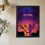 Lion King 'Acid Rap Chano' Poster - Mockup 2