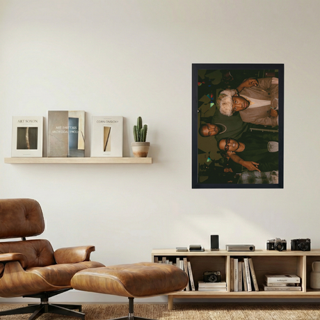 A$AP Rocky x Kanye x Tyler The Creator '3 Goats' Poster - Mockup 1