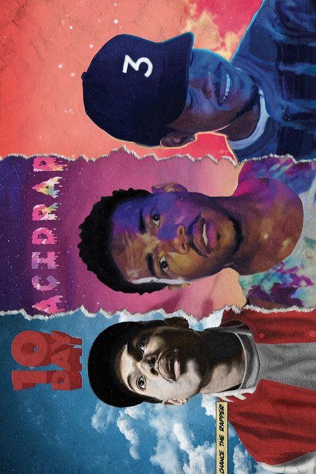 Chance the Rapper 'Discography Collaged' Poster