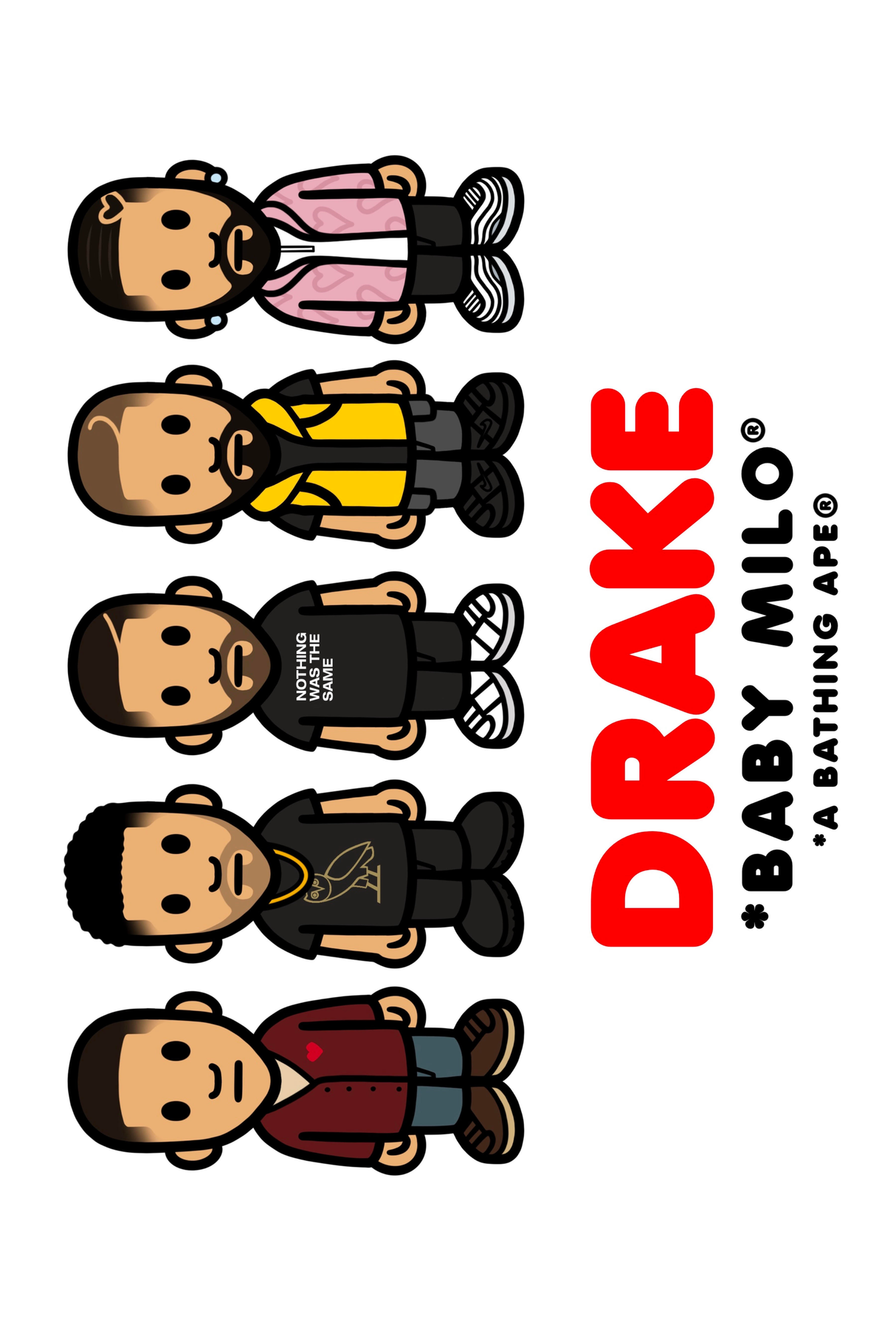 Drake x Bathing Ape 'Milo' Poster