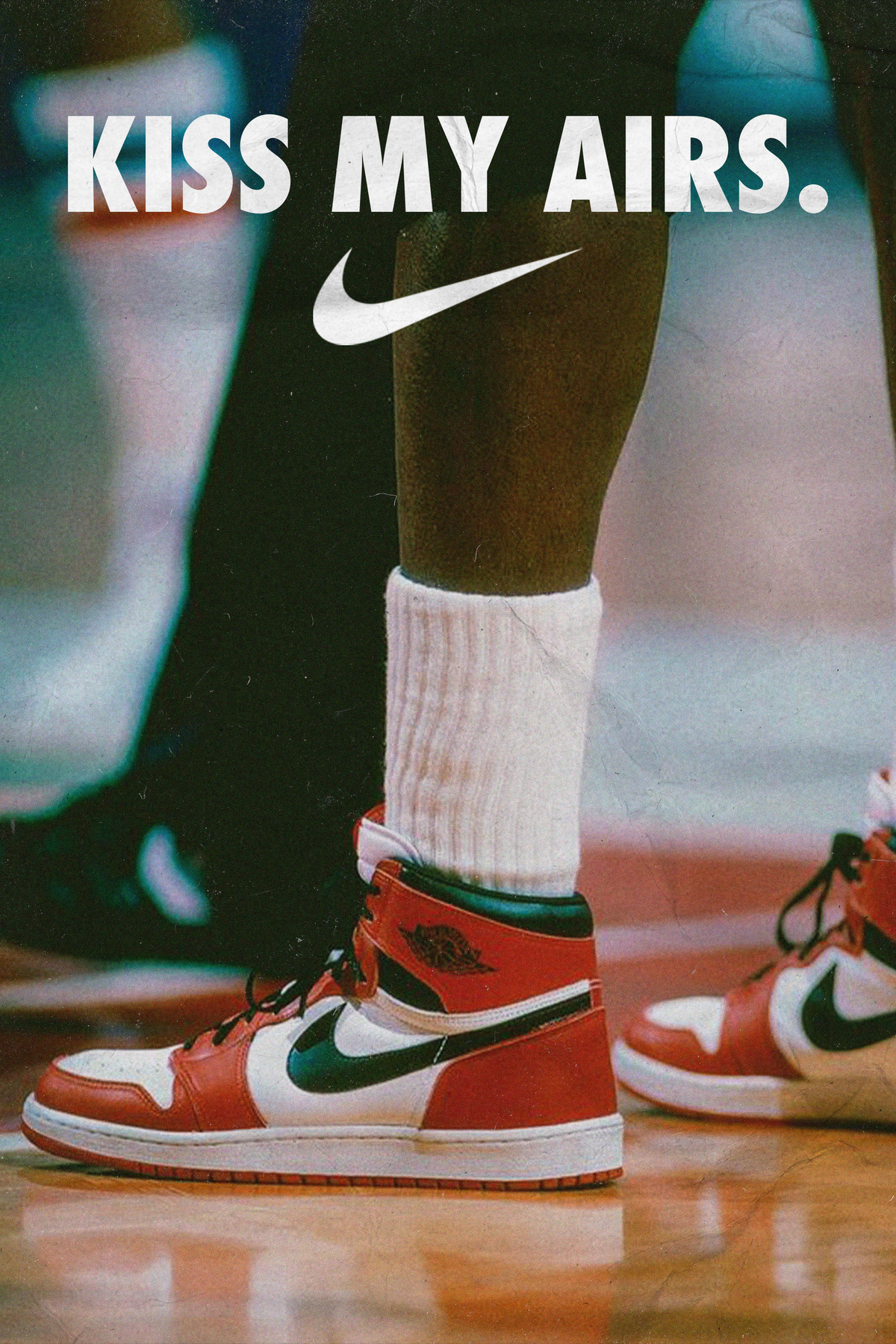 Michael Jordan 'Kiss My Airs' Poster