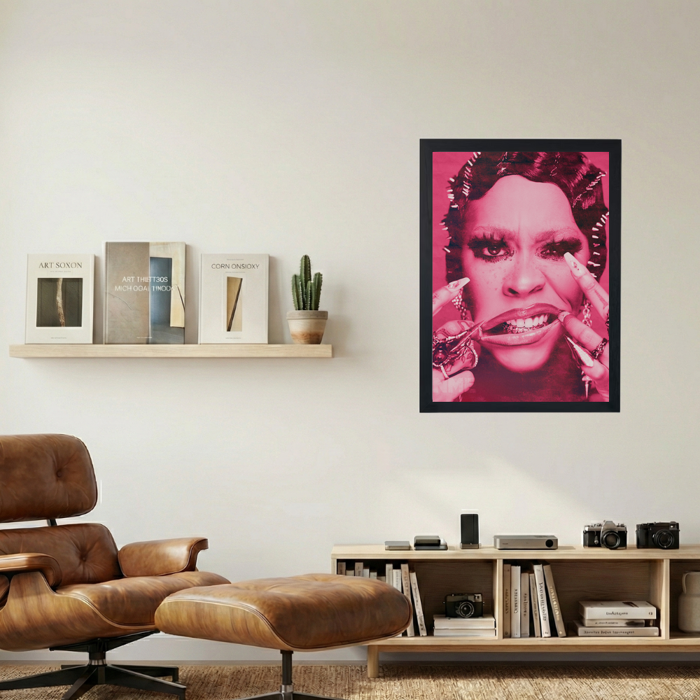 Rico Nasty 'Up Close' Poster - Mockup 1