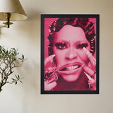 Rico Nasty 'Up Close' Poster - Mockup 2
