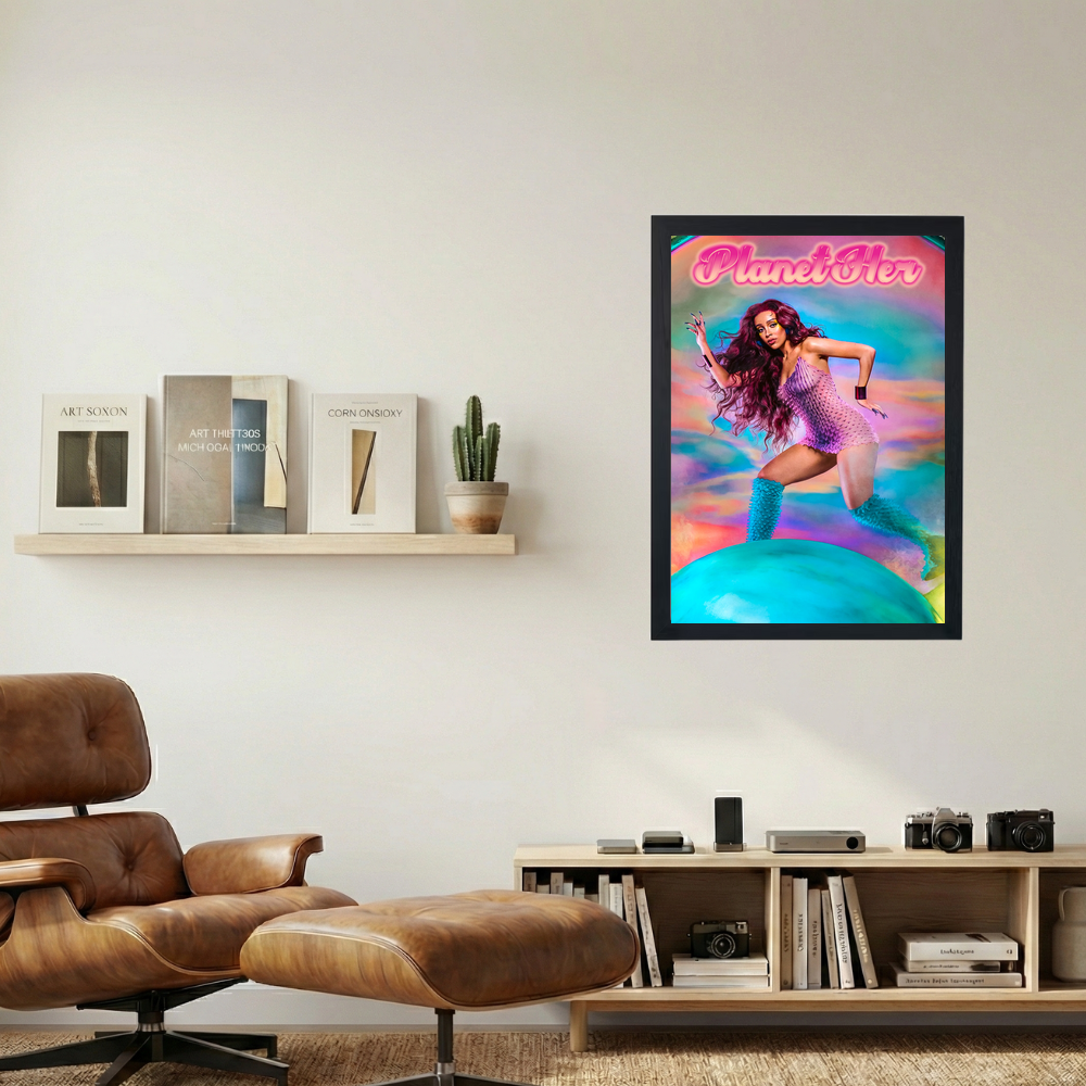 Doja Cat 'Planet Her' Poster - Mockup 1