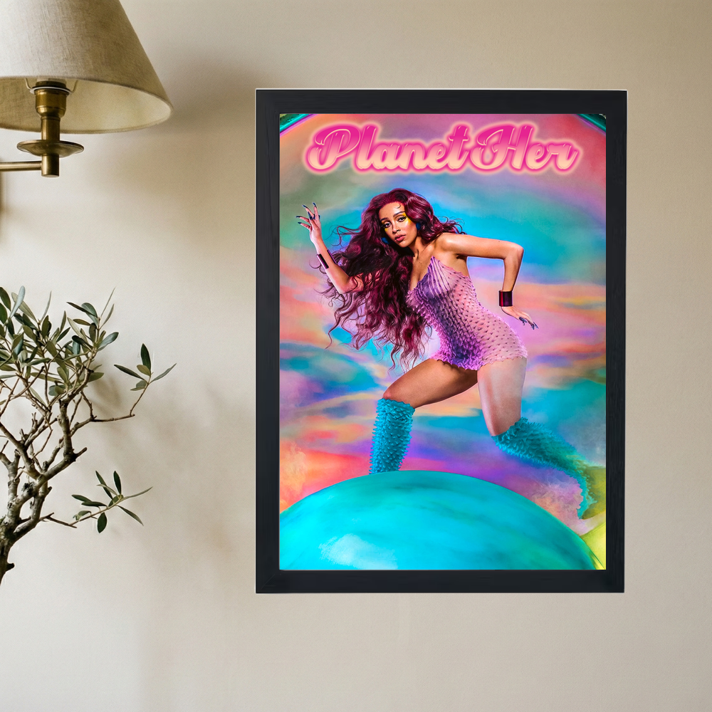 Doja Cat 'Planet Her' Poster - Mockup 2
