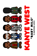 Kanye West x Bathing Ape 'Milo' Poster