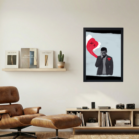 Kanye West 'Love Lockdown' Poster - Mockup 1