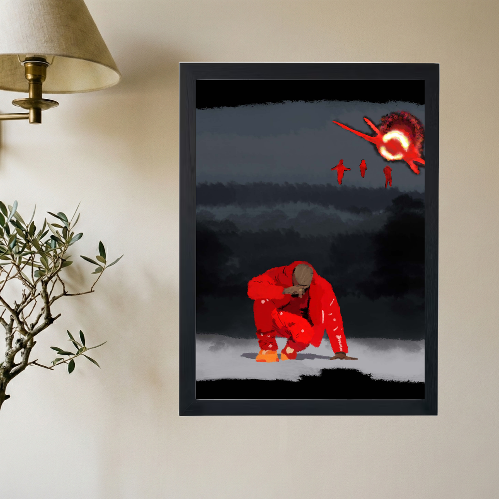 Kanye West 'ATL God's Country' Poster - Mockup 2