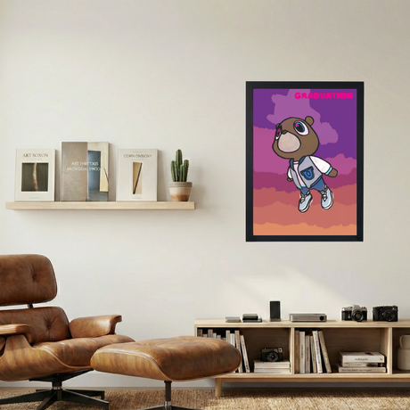 Kanye West 'Graduation Dreaming' Poster - Mockup 1