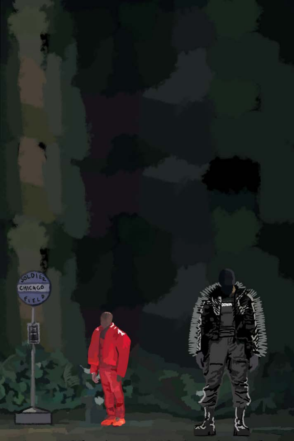 Kanye West 'Soldier Field' Poster